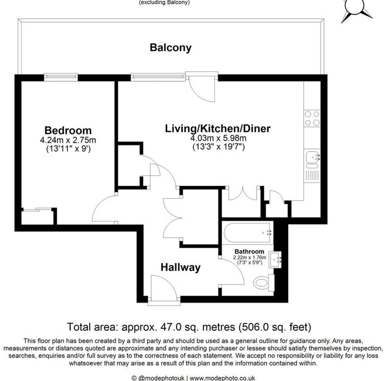 Leamouth Road, Morello House, E14 floorplan