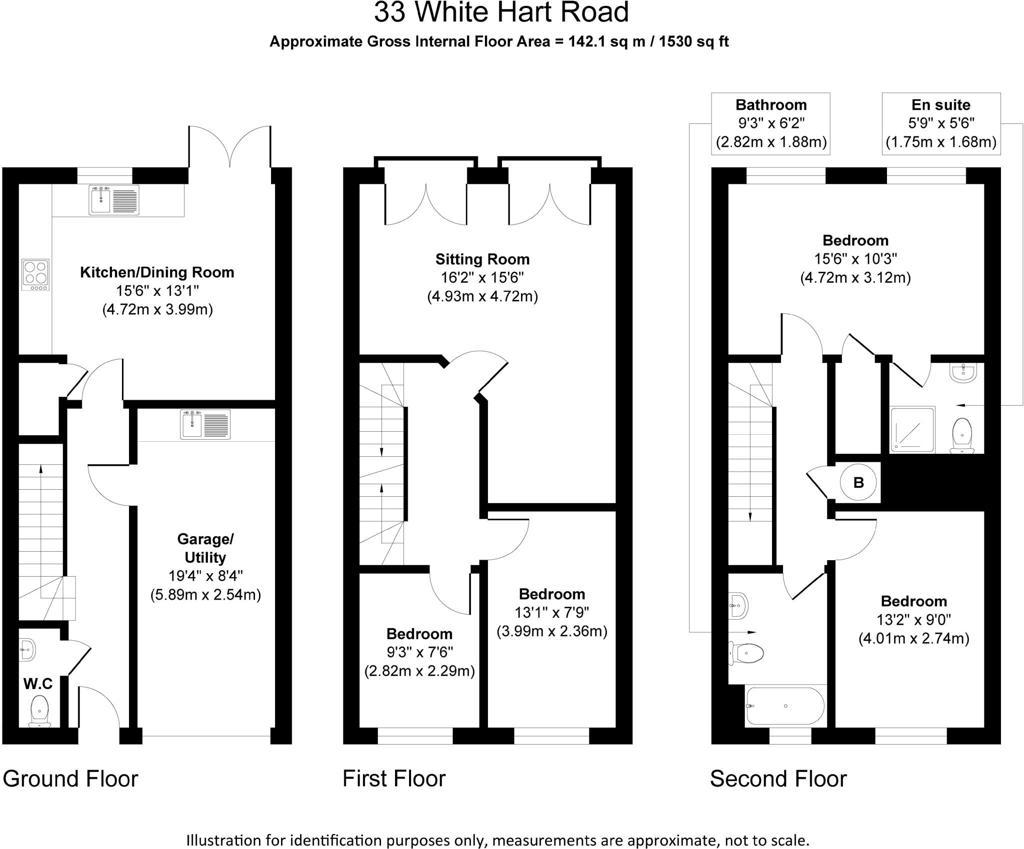 33, White Hart Road, Portsmouth floorplan