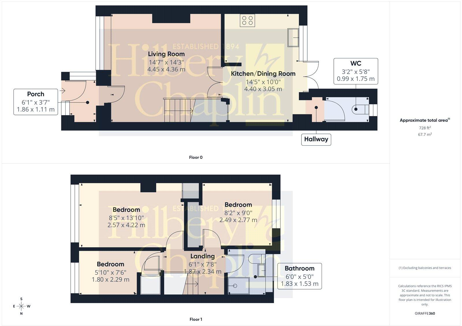 Magnolia Way, Pilgrims Hatch, Brentwood, Essex, CM15 floorplan