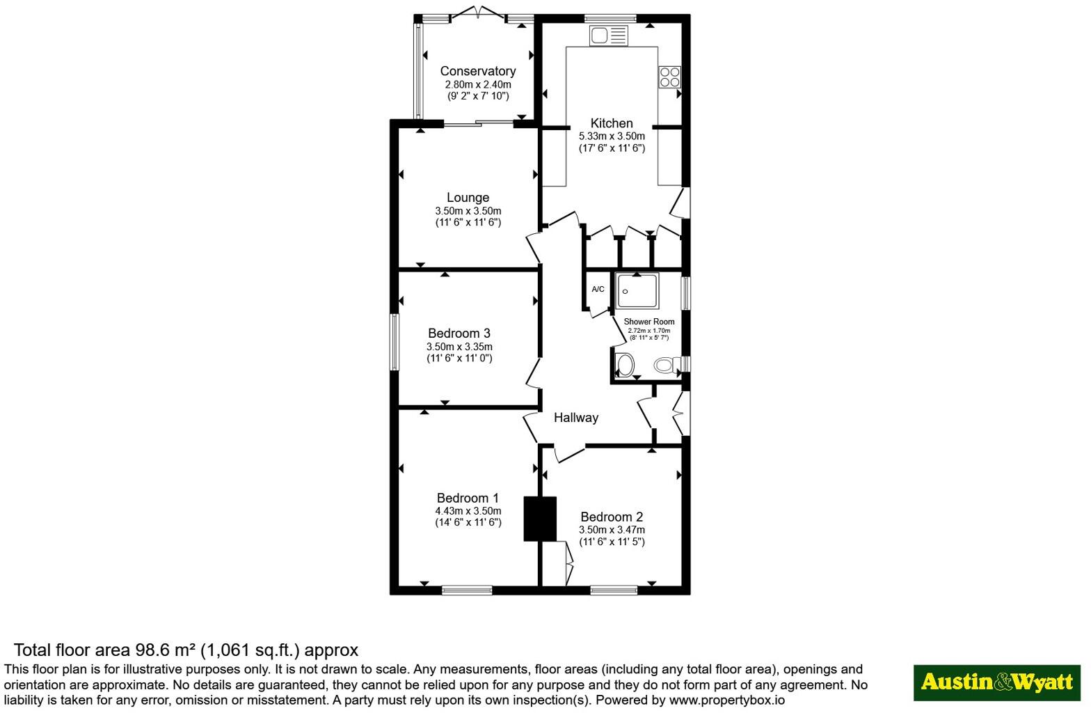 Corbiere Avenue, Poole, Dorset, BH12 floorplan