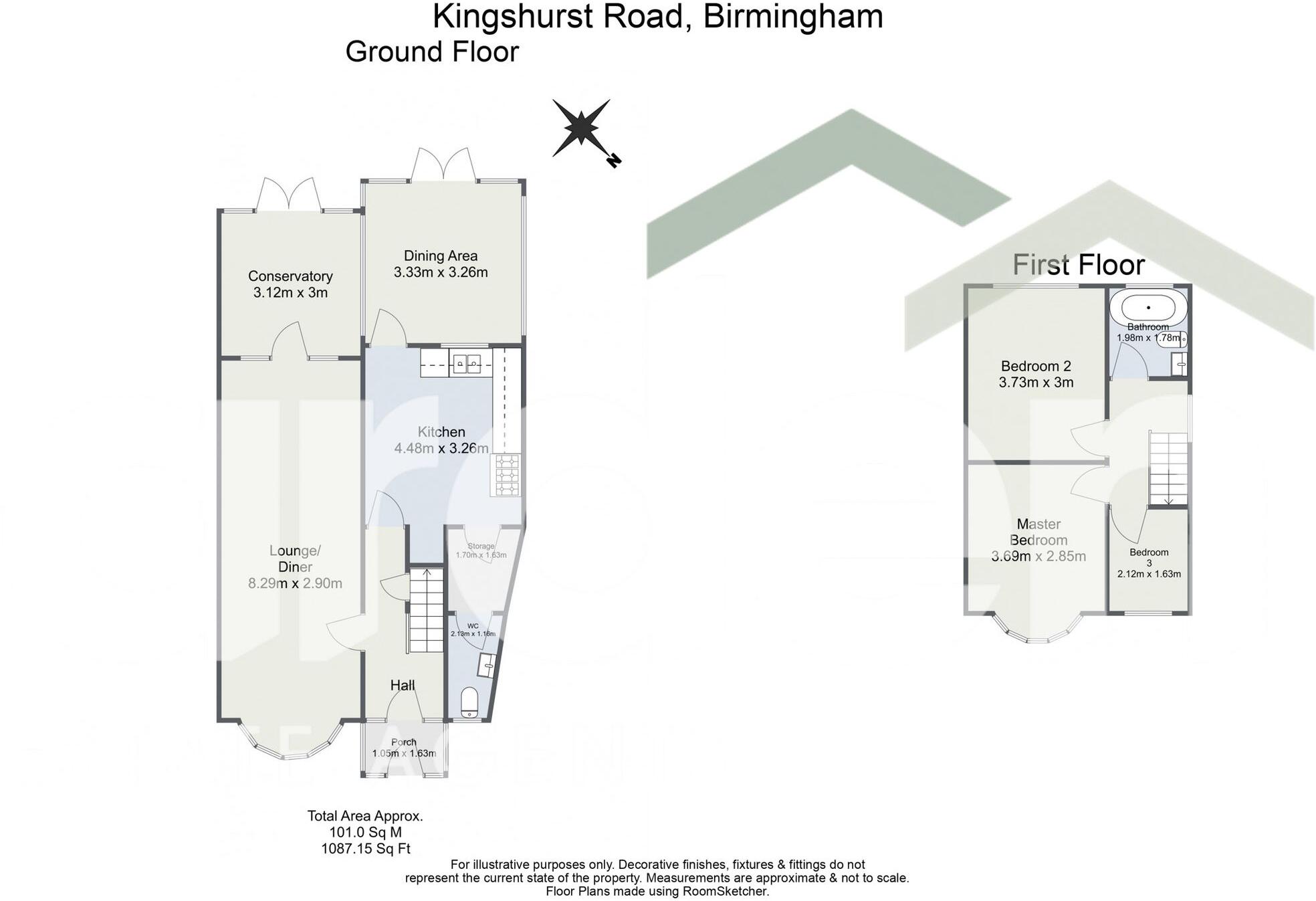Kingshurst Road, Birmingham, B31 floorplan