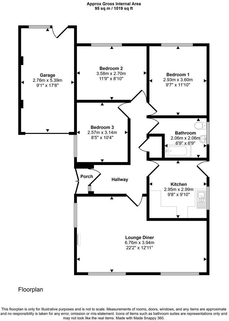 Vicarage Fields, Pembroke floorplan
