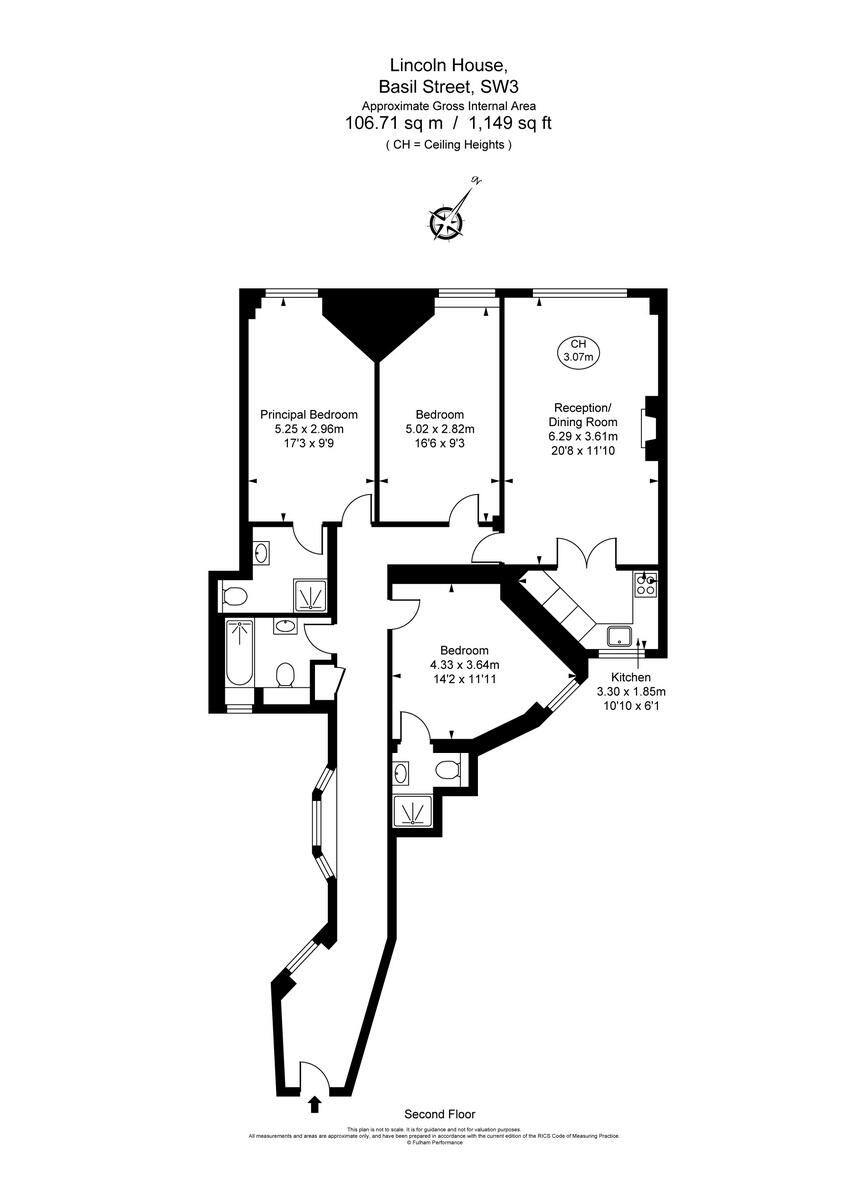 Basil Street, London, SW3 1 floorplan