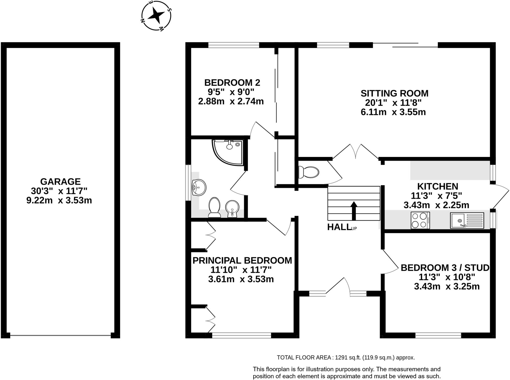 Pigeonwick, Harpenden, Hertfordshire, AL5 floorplan