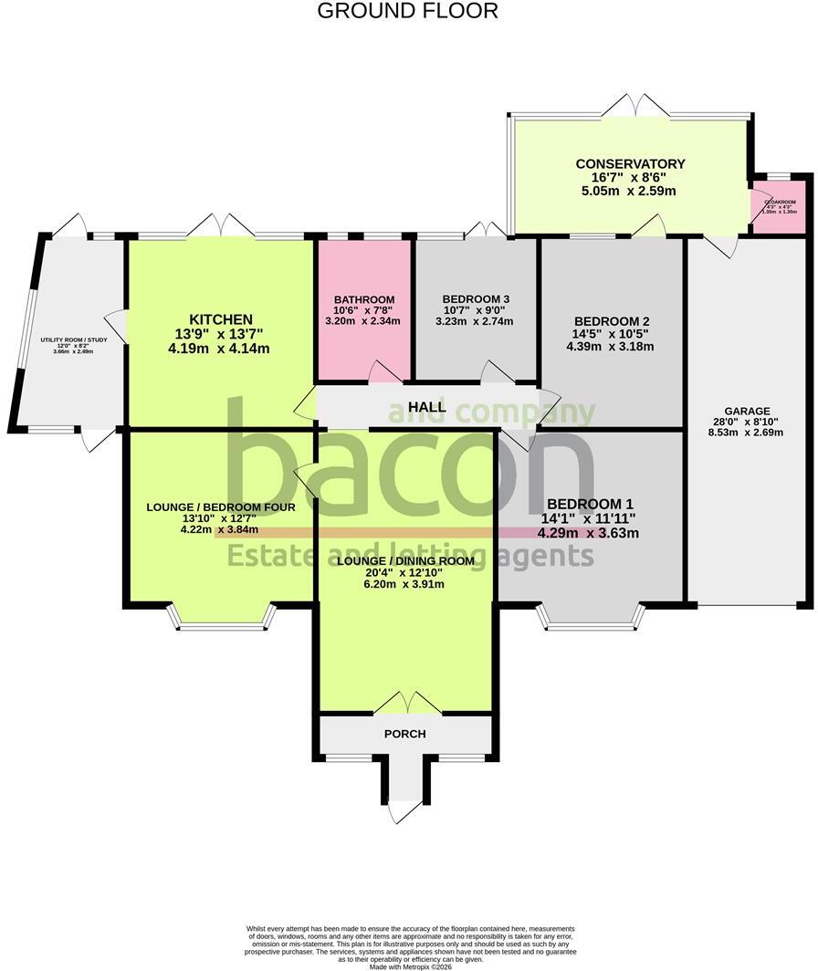 Warren Road, Worthing floorplan