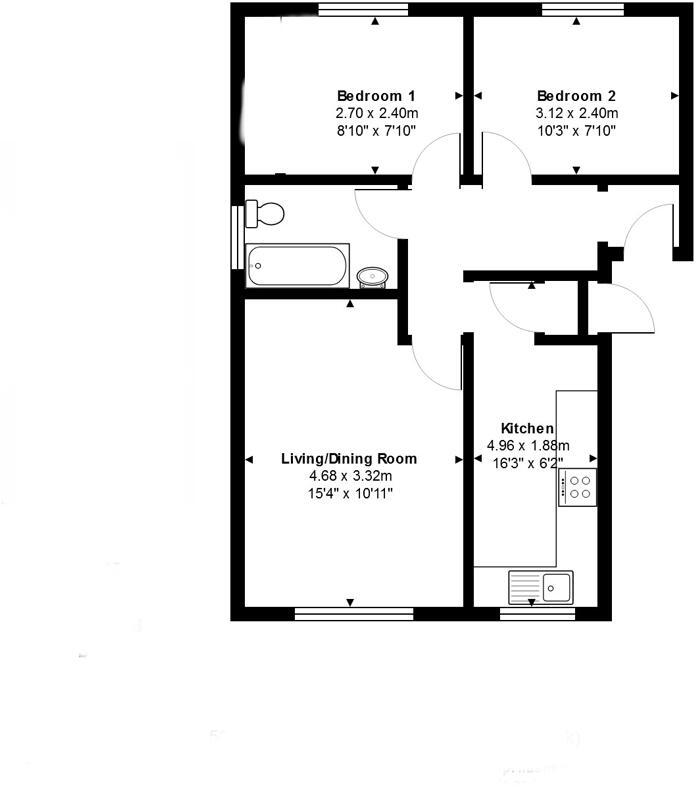 Henley Drive, Frimley Green floorplan