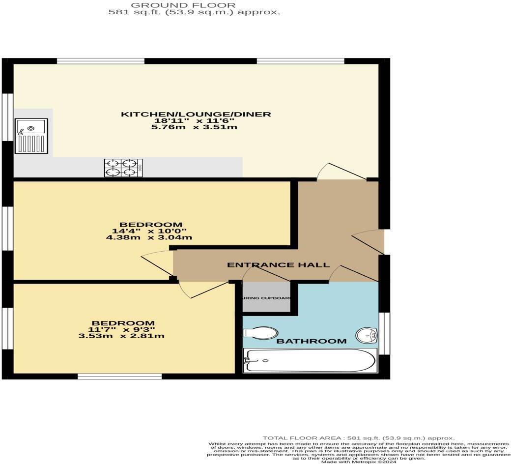 Lysaght Gardens, Newport,  floorplan