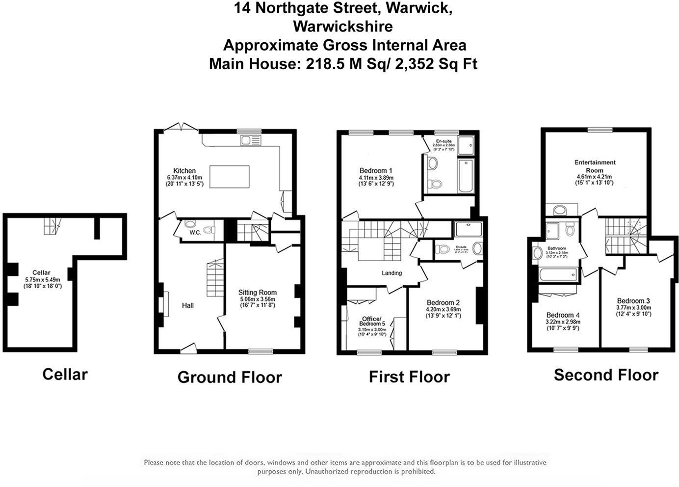 Northgate Street, Warwick, CV34 floorplan