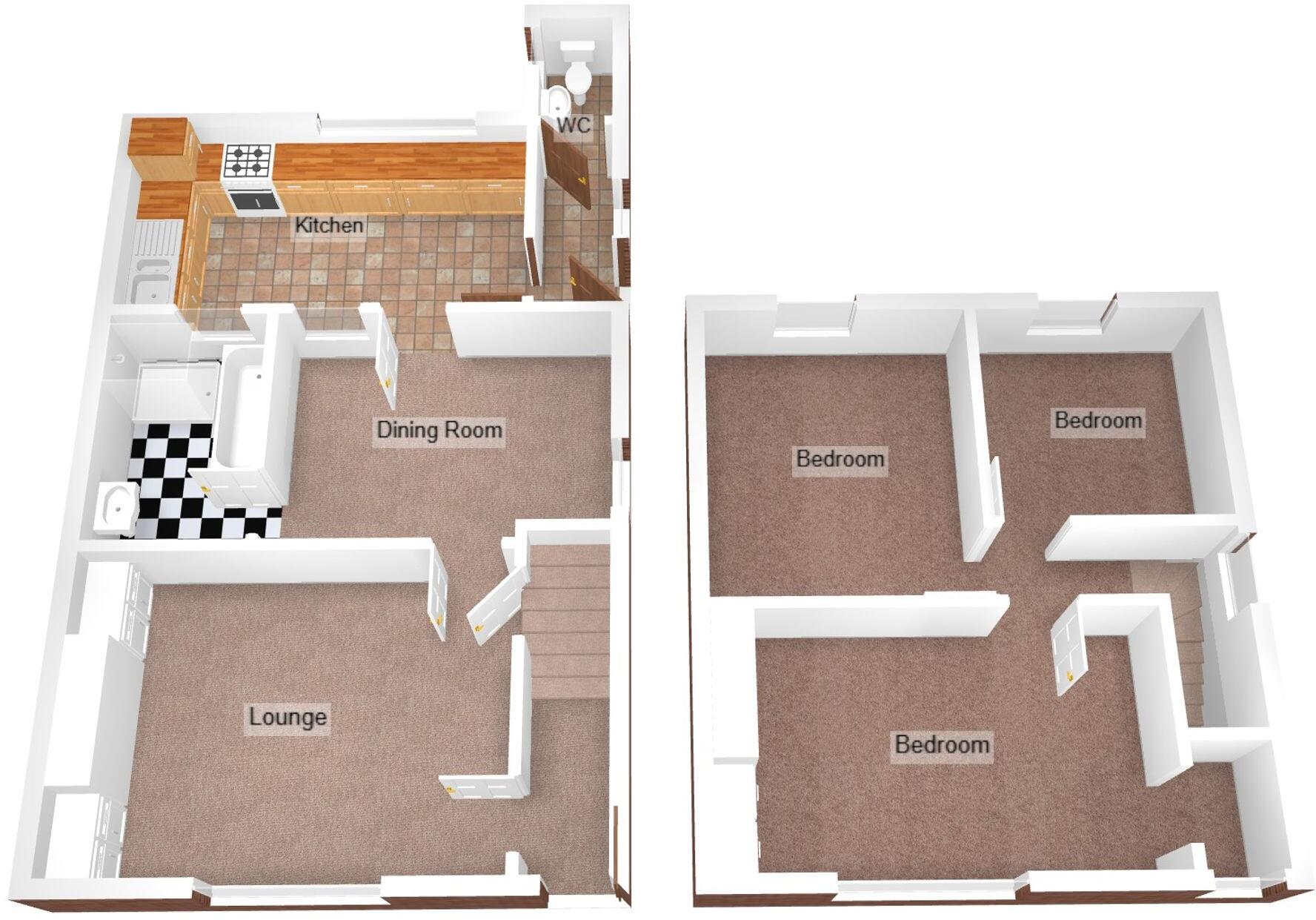 Brynbryddan, Cwmavon, SA12 floorplan