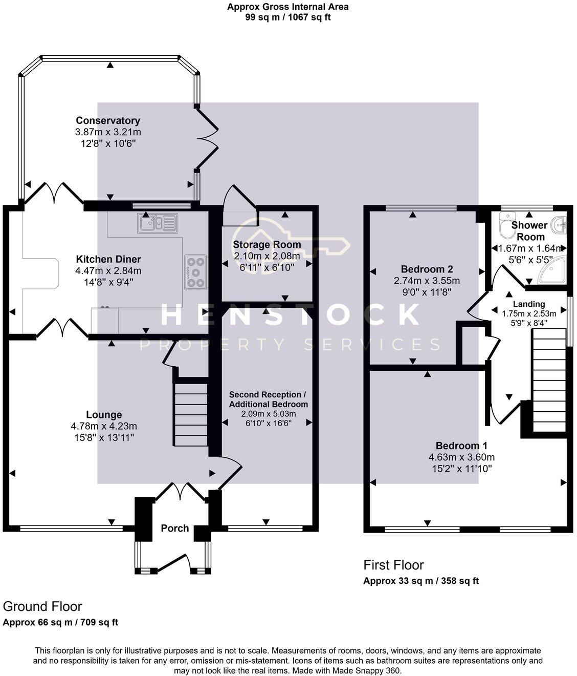 Chelford Close, Middleton, Manchester, M24 floorplan