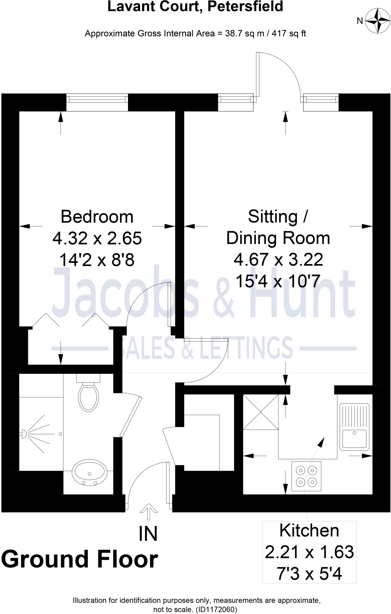 Lavant Court, Charles Street, Petersfield floorplan