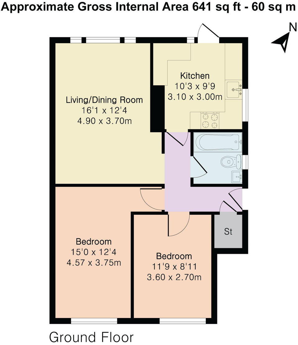 Guildford Road Bookham floorplan