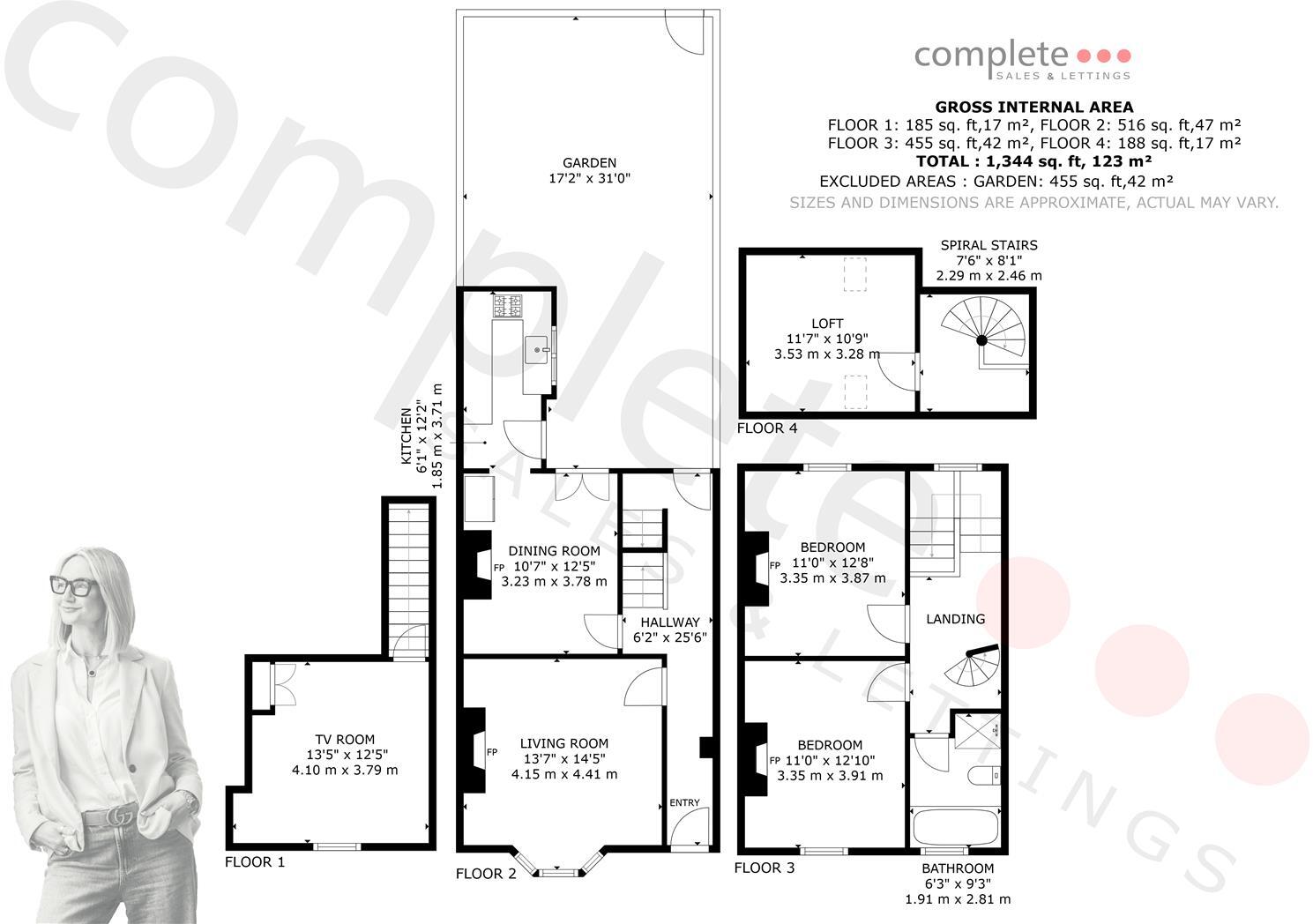 Broad Street, Warwick floorplan
