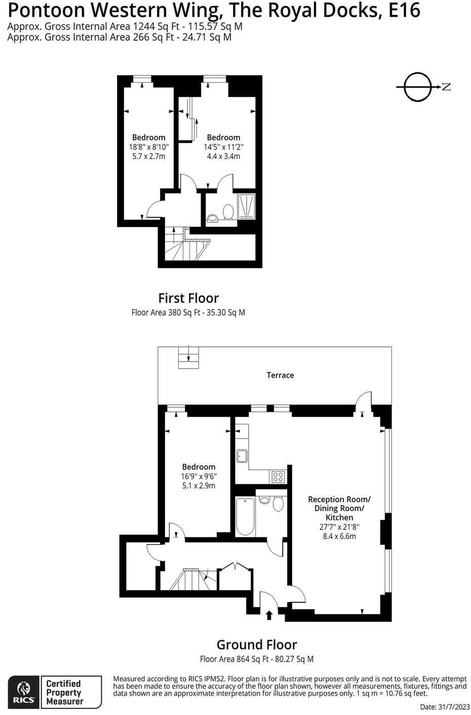 Thames Road, London E16 floorplan