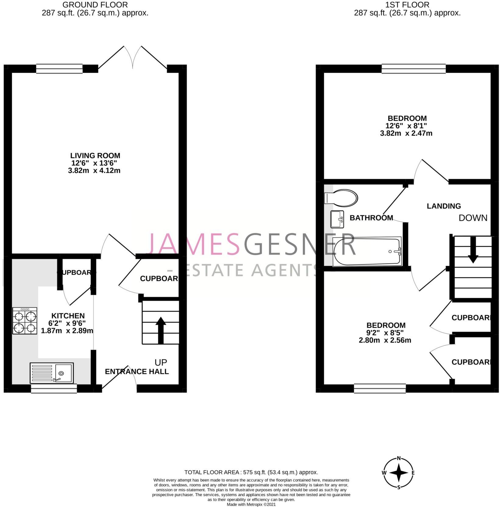 Worcester Drive, Didcot floorplan