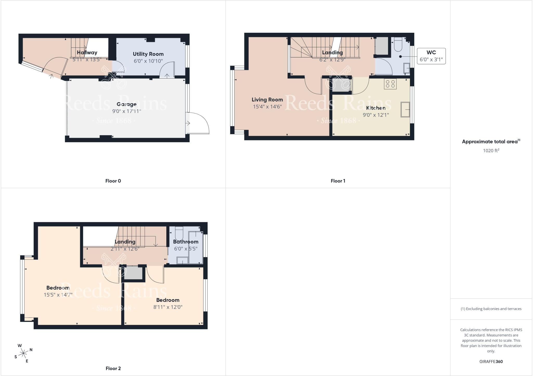 Shaftesbury Road, Bridlington, East Yorkshire, YO15 floorplan