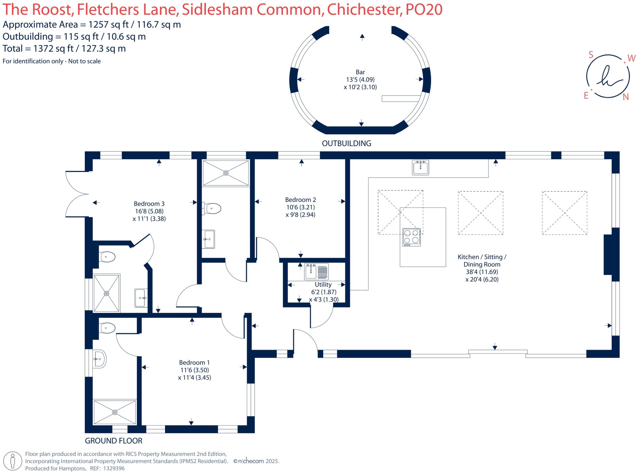 Fletchers Lane, Chichester, PO20 floorplan