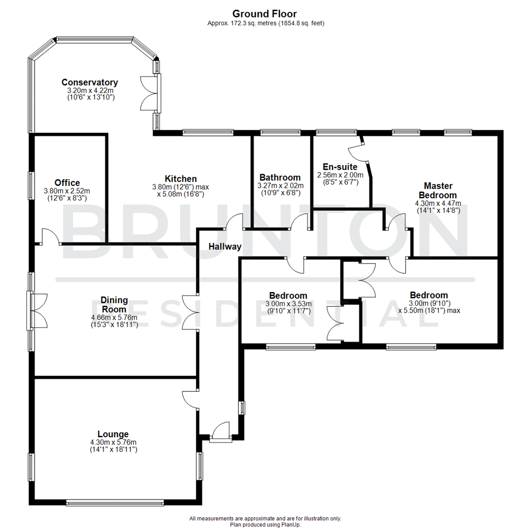 Crofts Park, Hepscott, NE61 floorplan