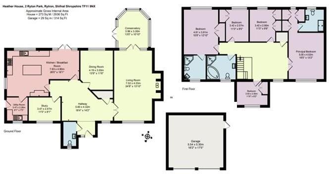 Heather House, 2 Ryton Park, Ryton, Shifnal, TF11 9NX floorplan