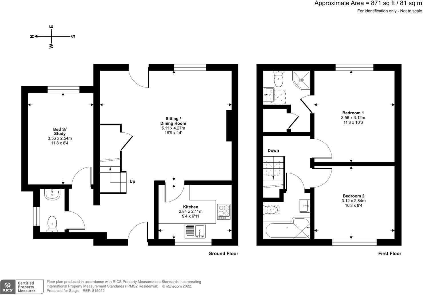 Pickwick Cottages, St. Anns Chapel, Near Bigbury On Sea floorplan