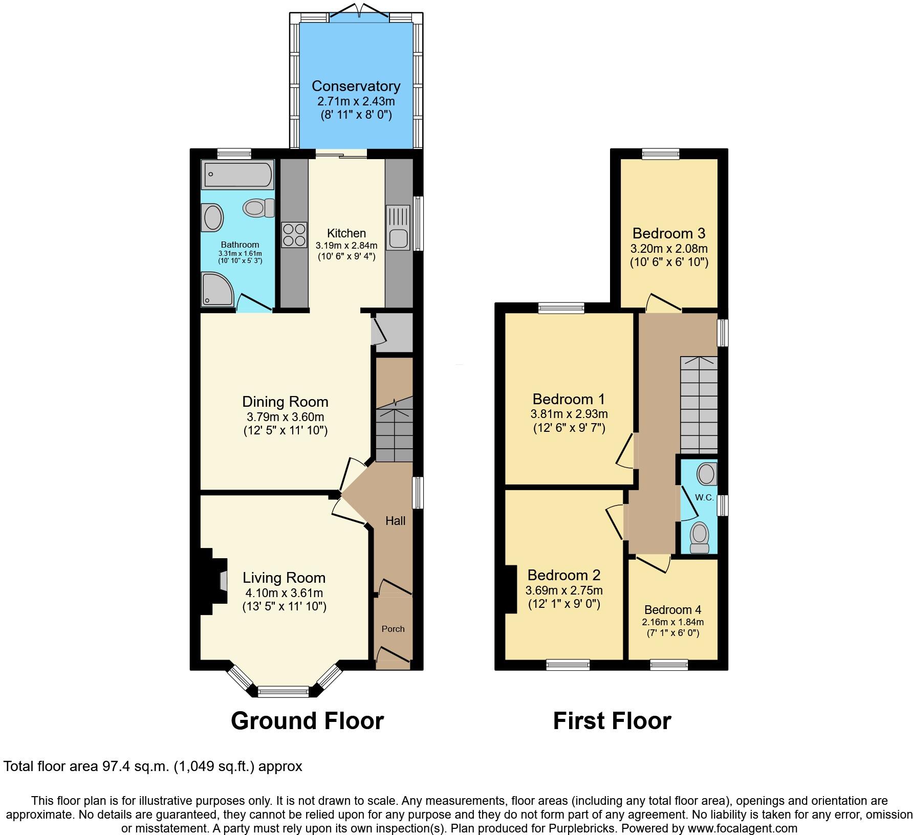 Alwyn Road, Darlington, DL3 floorplan