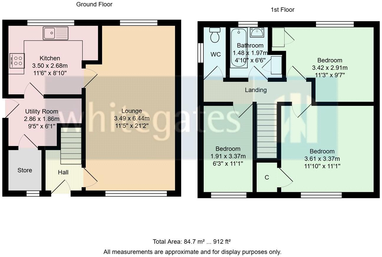 Burns Grove, Liverpool, Merseyside, L36 floorplan