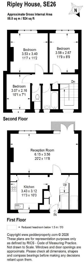 Chulsa Road, Sydenham, London, SE26 floorplan