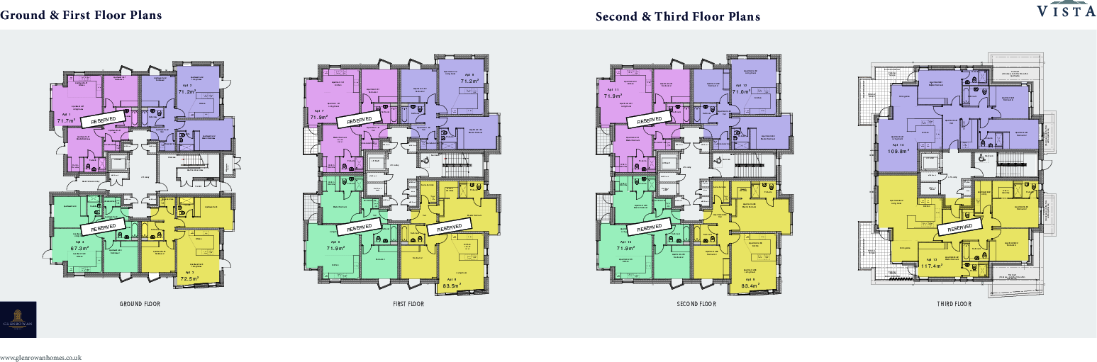 Vista Development 2nd Floor Apt 12 Brisbane Street, Largs, North Ayrshire, KA30 8QW floorplan