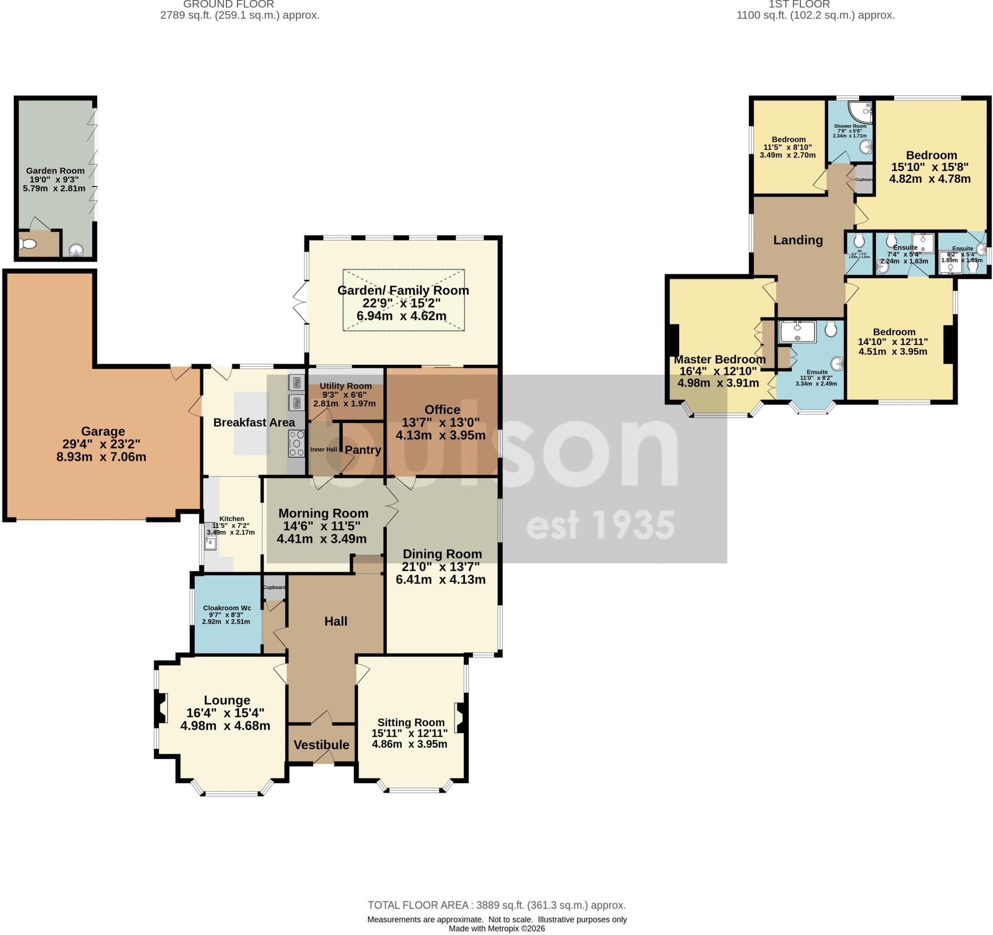 193 Victoria Road West, Thornton-Cleveleys, FY5 3PZ floorplan
