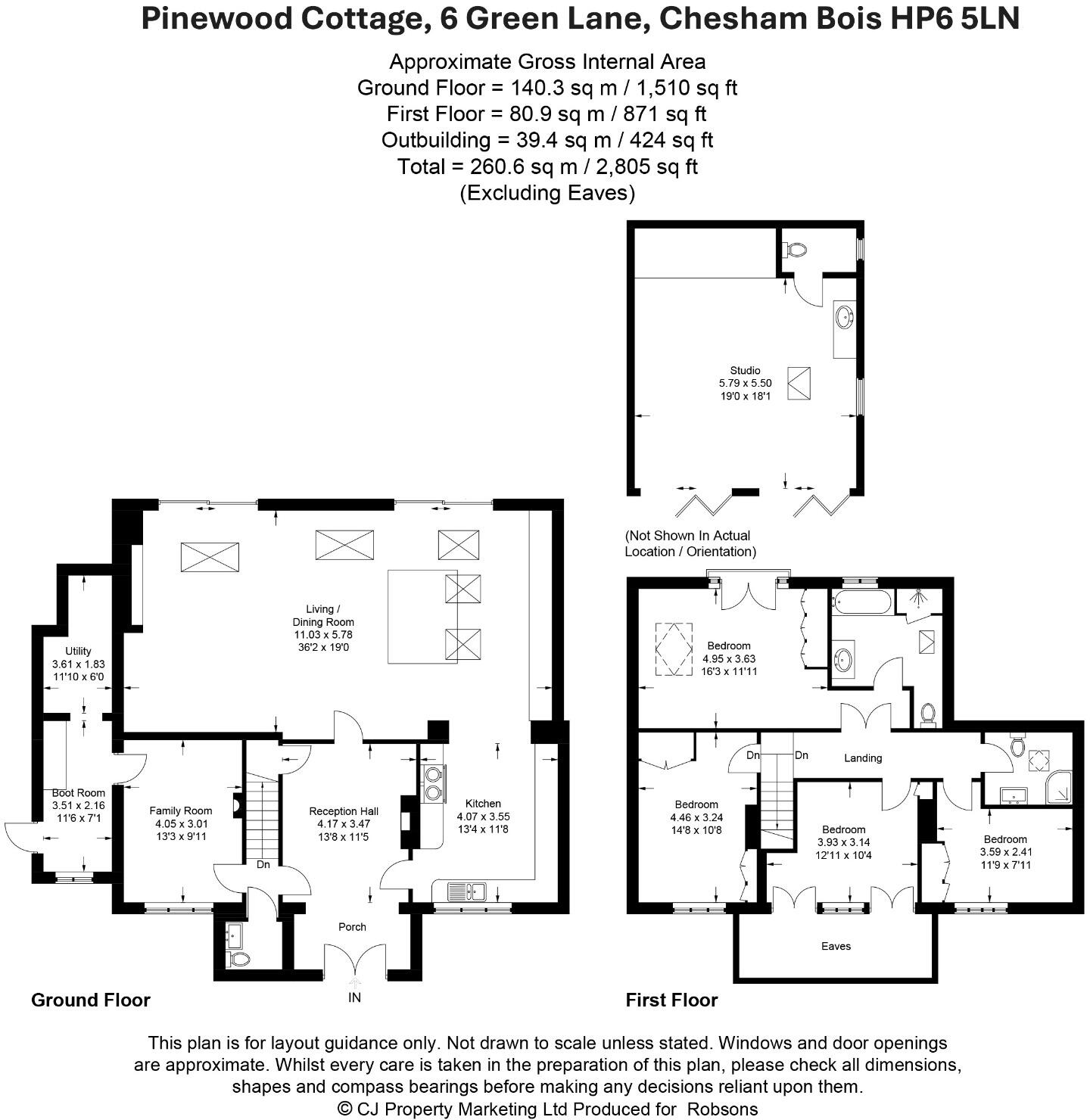 Green Lane, Chesham Bois floorplan