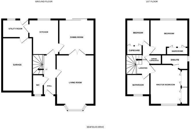 Seafields Drive, Hopton floorplan