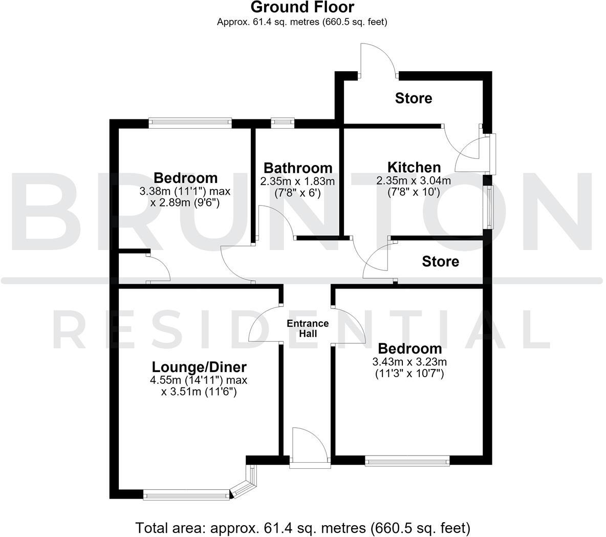 Park Avenue, Gosforth, NE3 floorplan