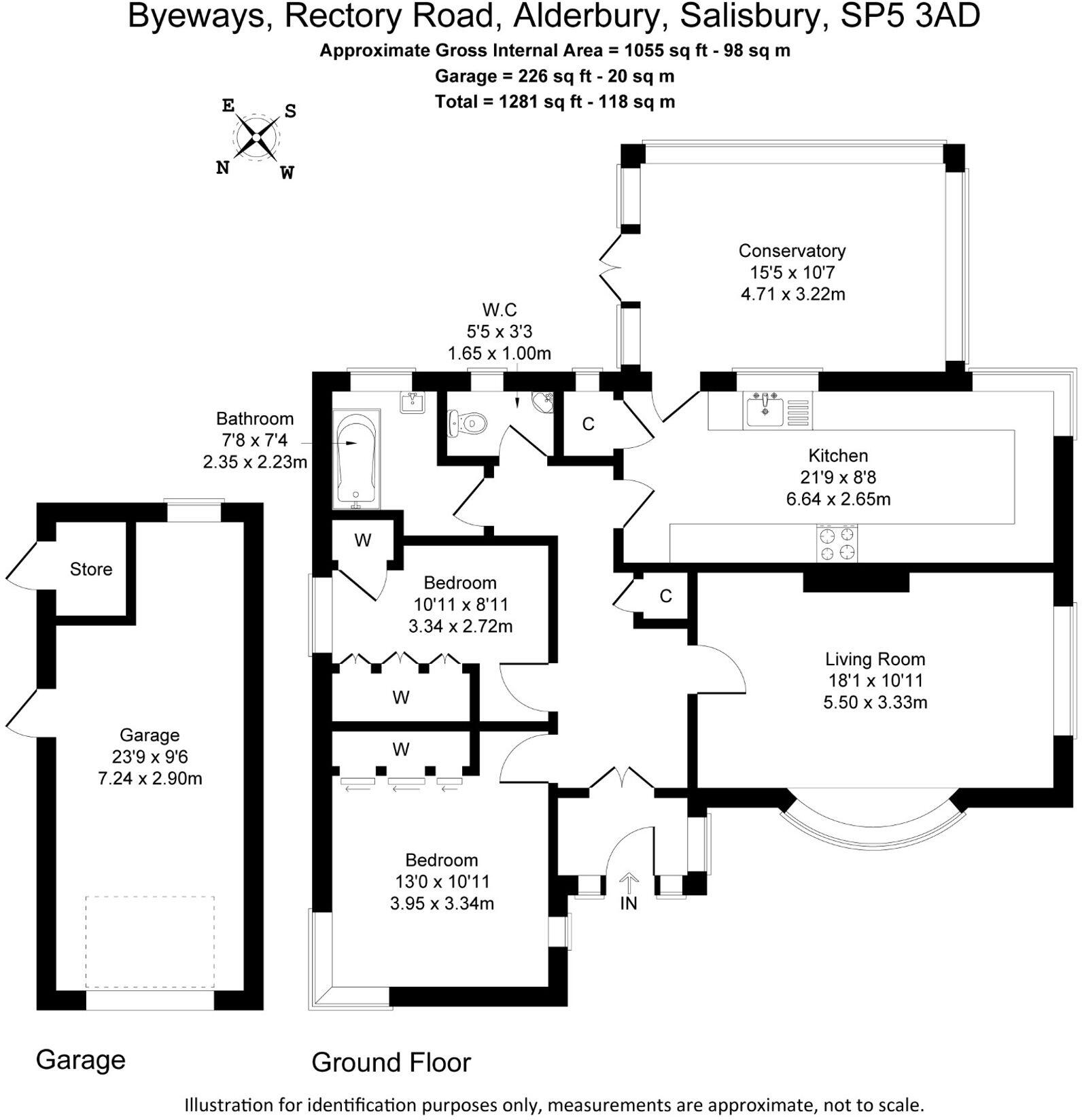 Rectory Road, Alderbury, SP5 floorplan