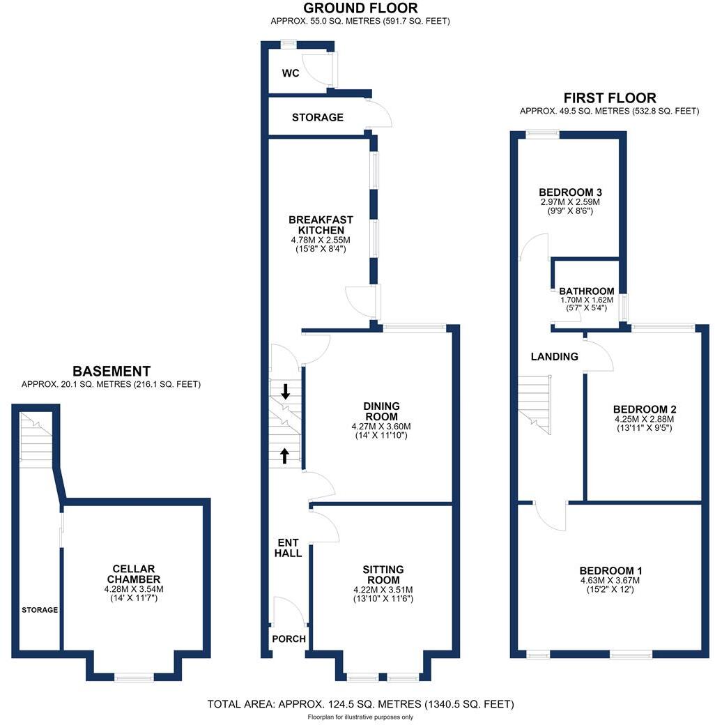 Oldfield Road, Altrincham floorplan