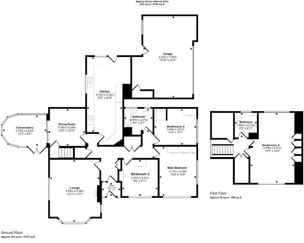 Holborn Road Brixham floorplan