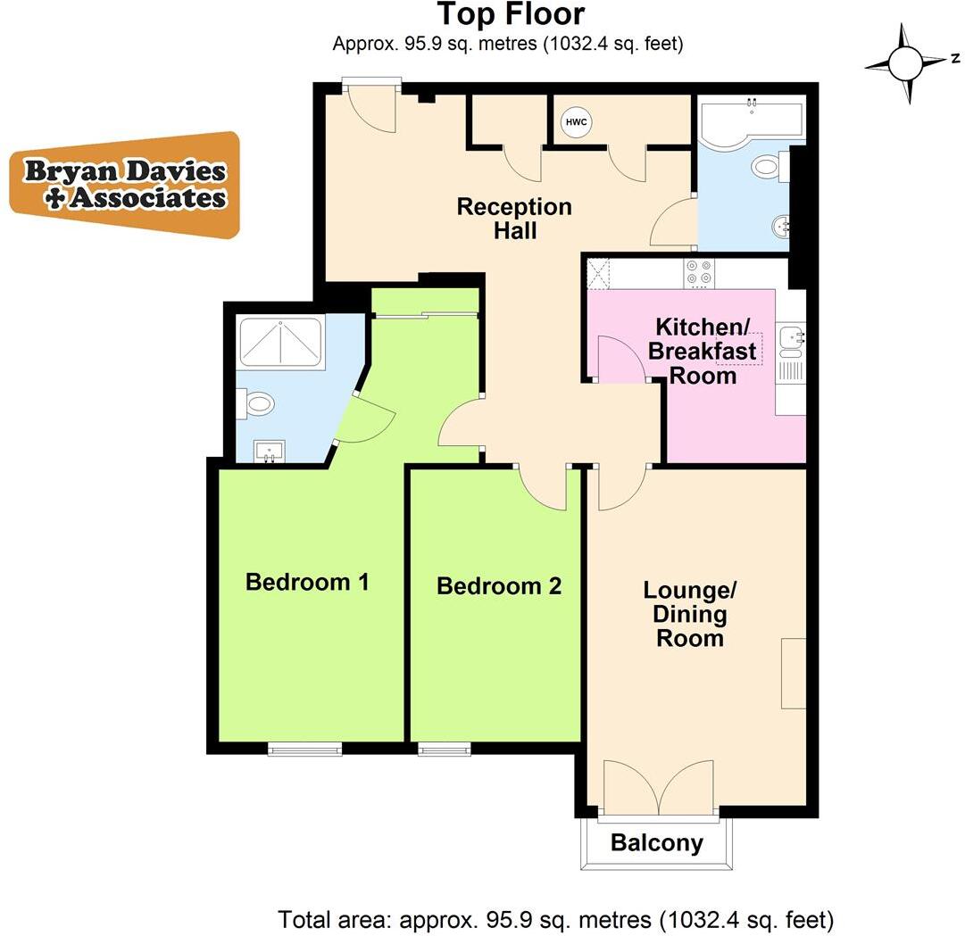 Abbey Road, Rhos On Sea, Colwyn Bay floorplan