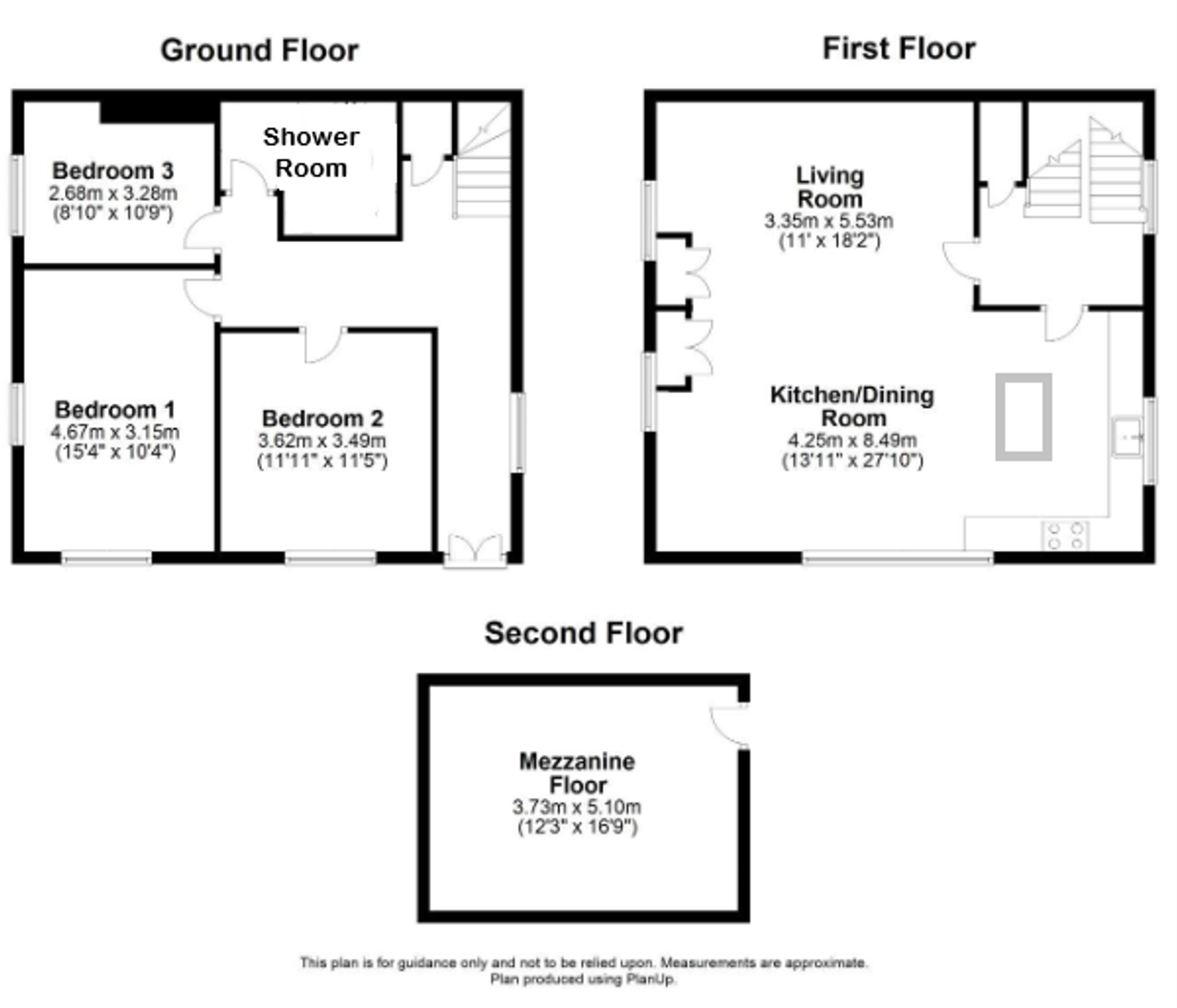 Bampton Street, Tiverton, EX16 floorplan