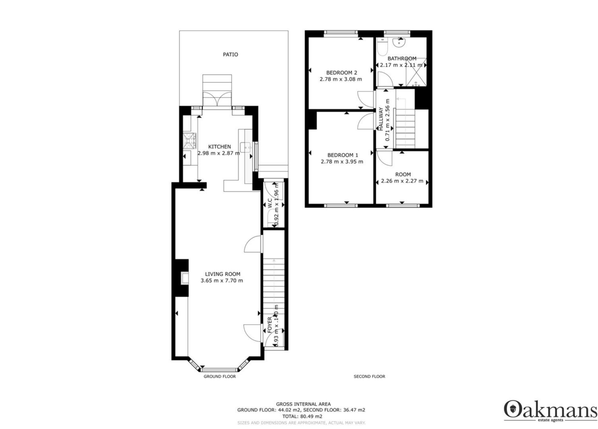 Edenhurst Road, Birmingham, B31 floorplan