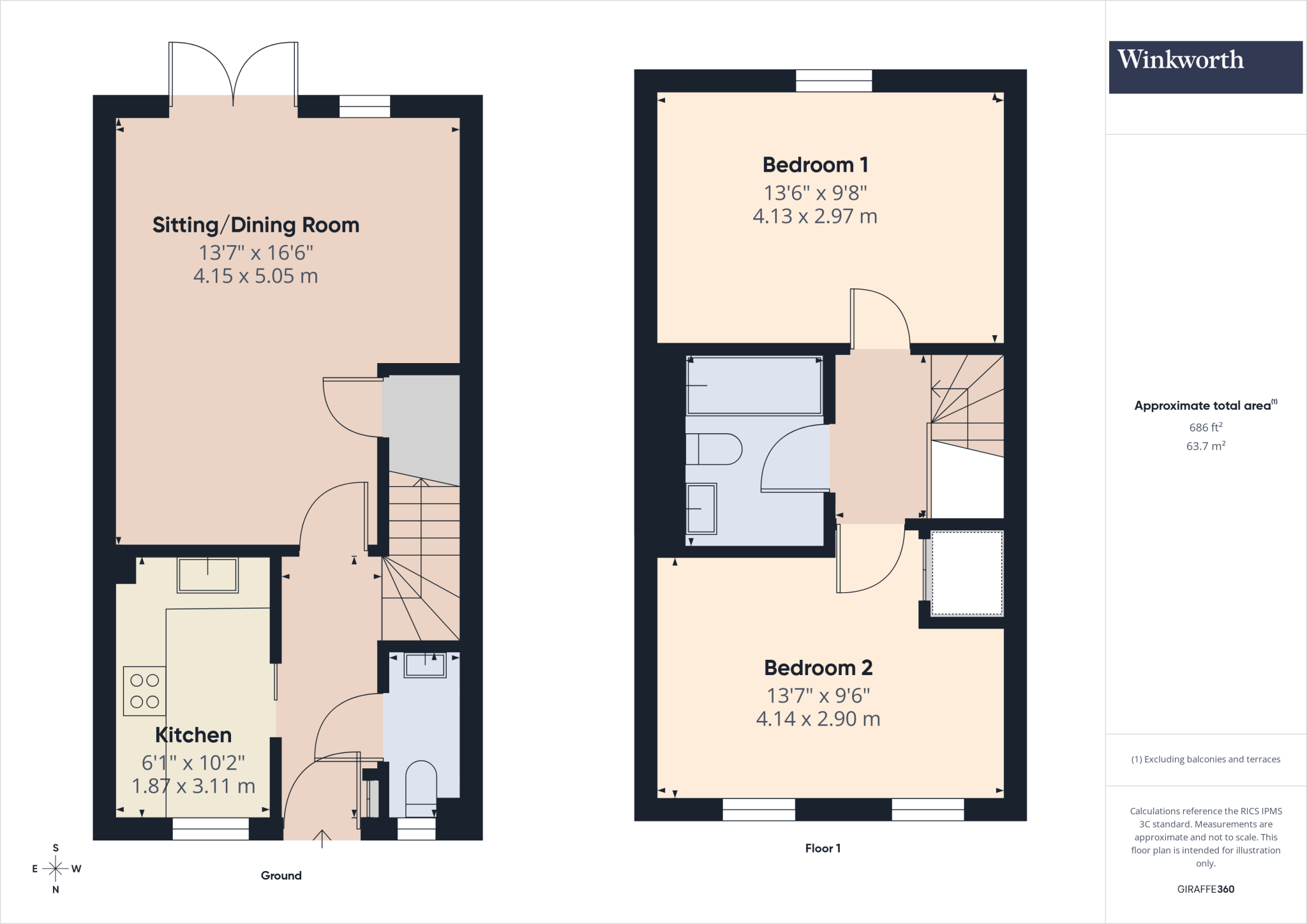 Tarka Way, Crediton, Devon, EX17 floorplan