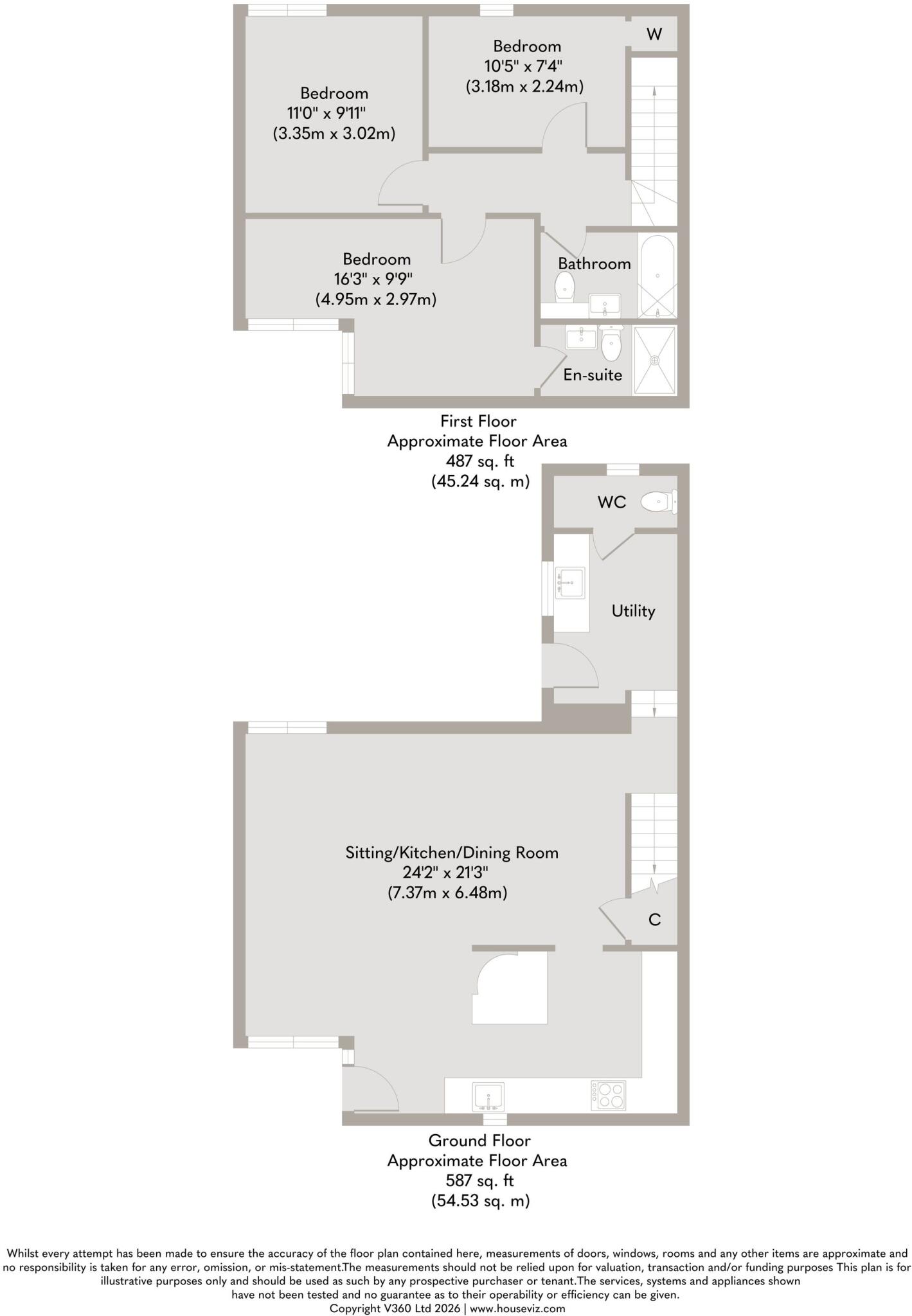 Barn Conversion in Heacham Offered with No Onward Chain floorplan