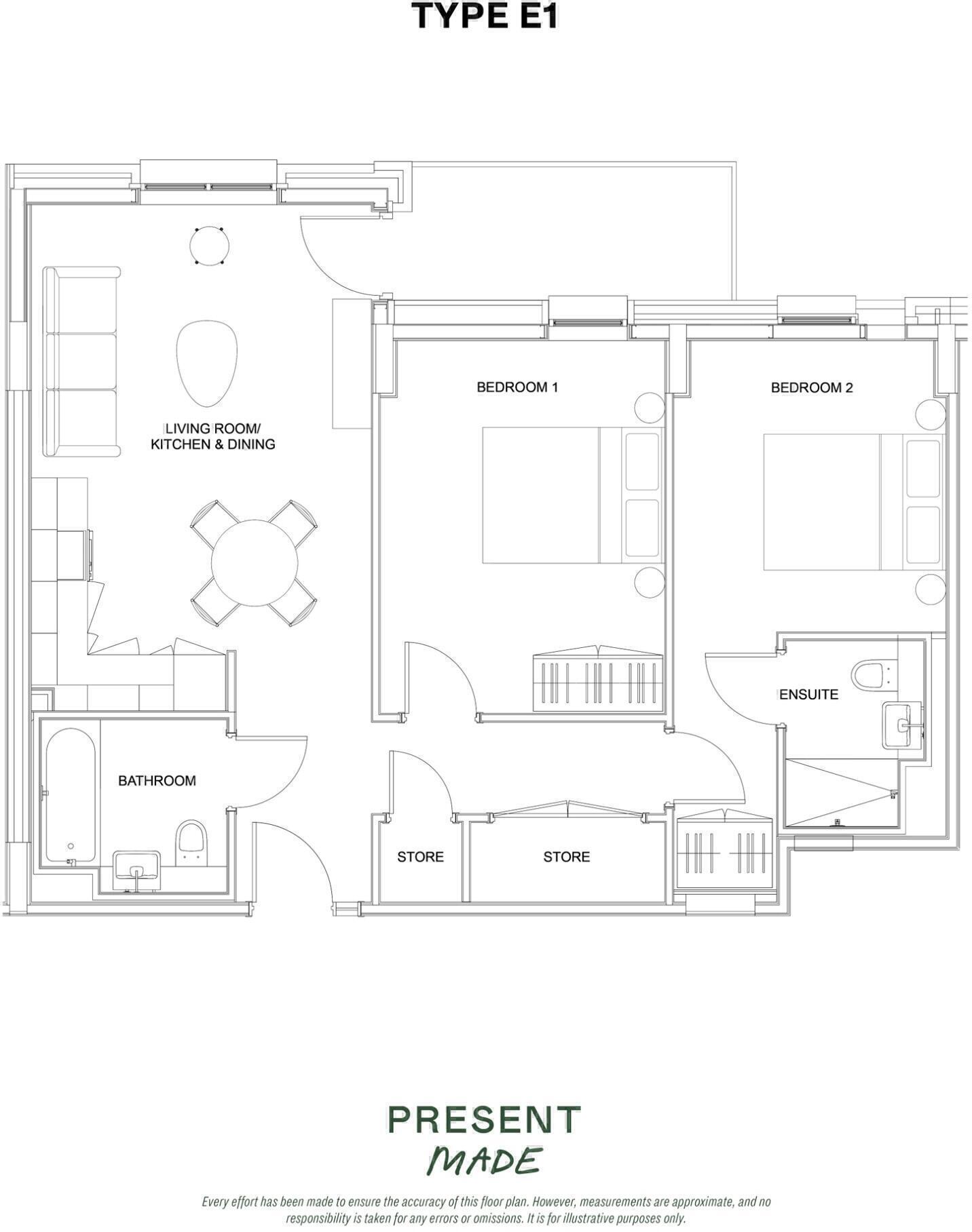 Present Made, Milne Avenue, Cambridge, CB3 floorplan