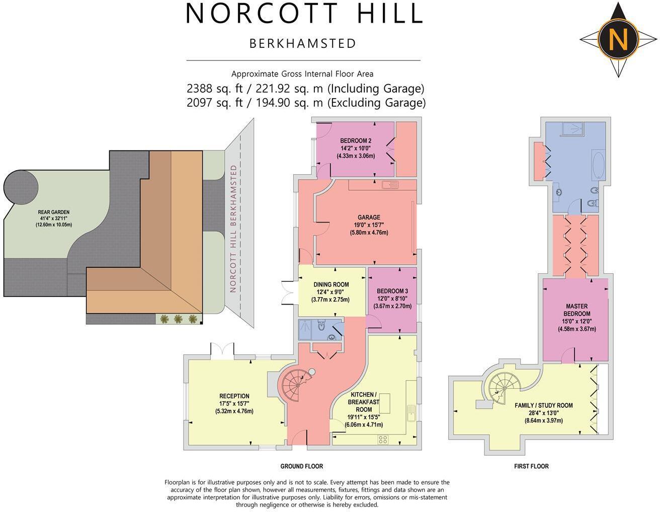 Norcott Hill, Berkhamsted floorplan