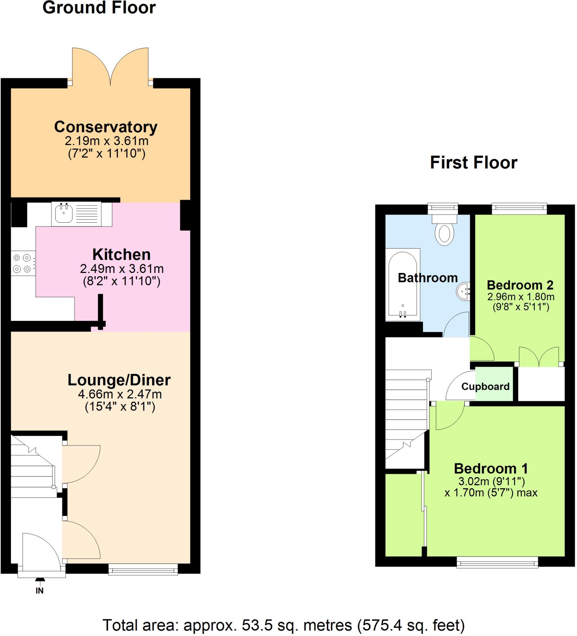 Wansbeck Close, Stevenage floorplan