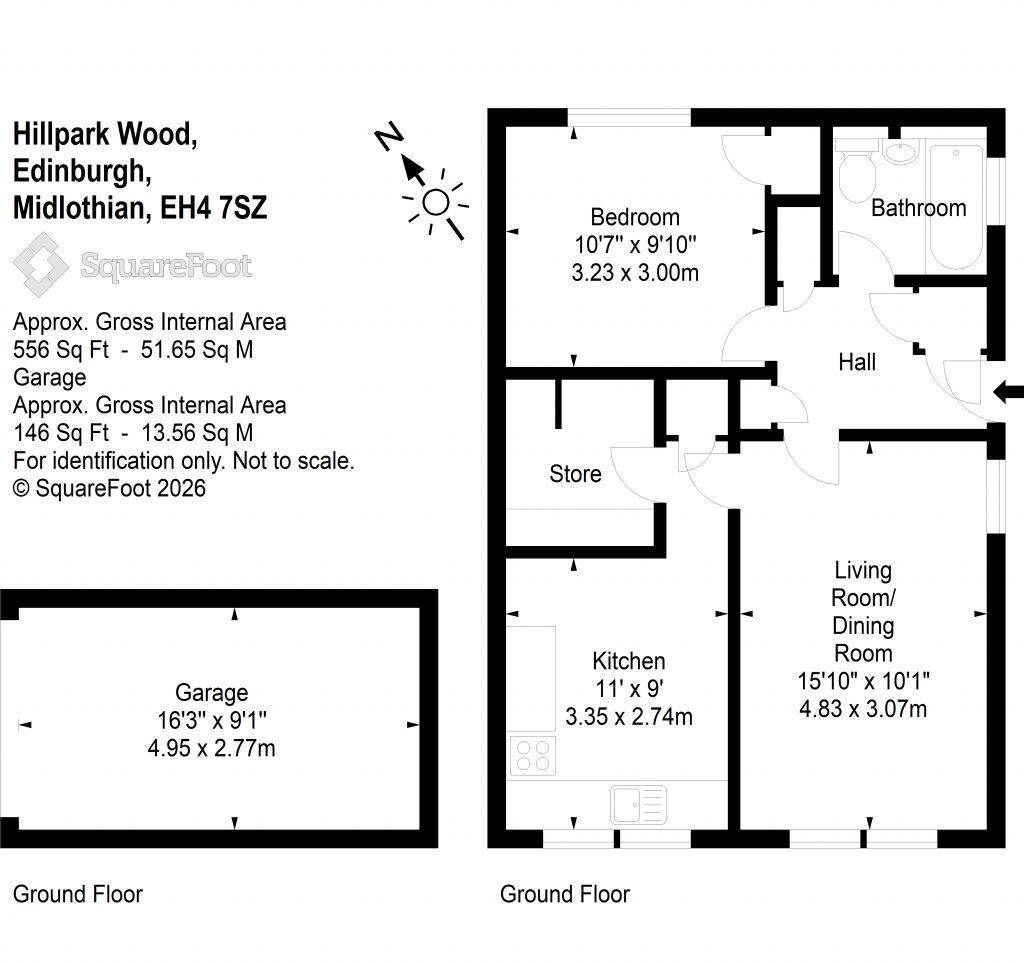 52 Hillpark Wood, EDINBURGH, EH4 7SZ floorplan