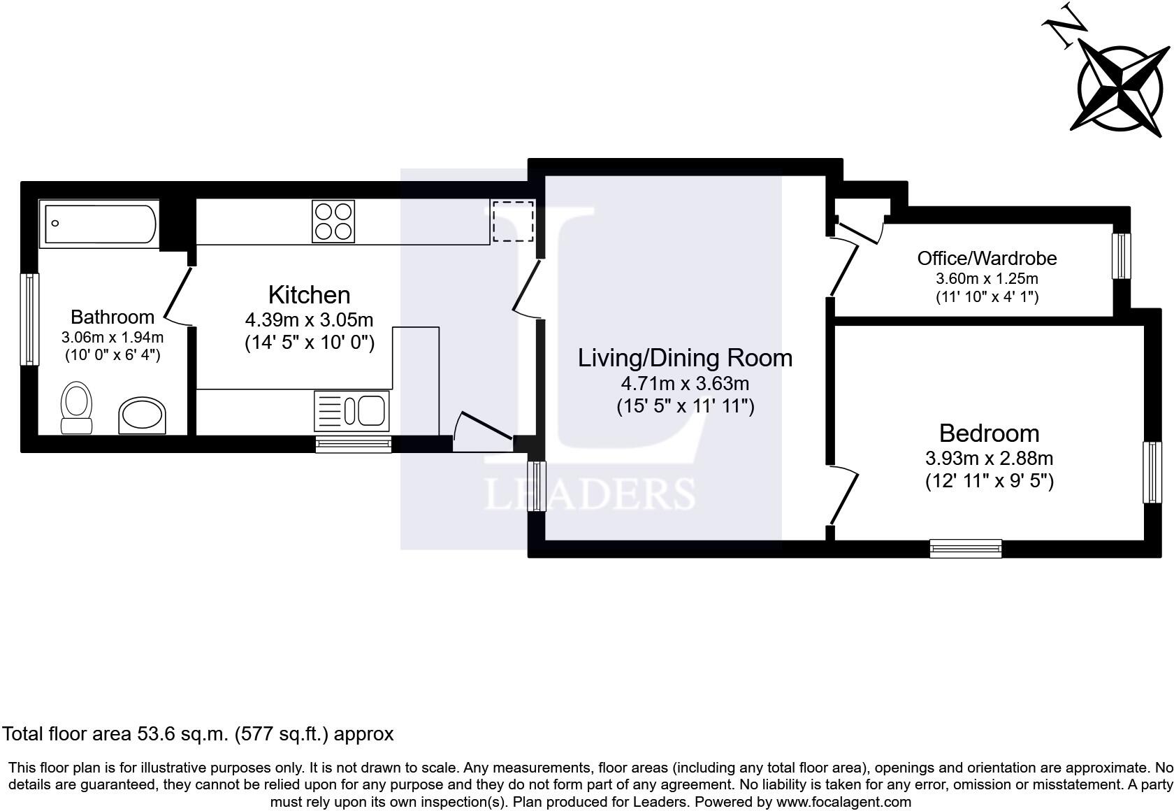 Walsworth Road, SG4 floorplan