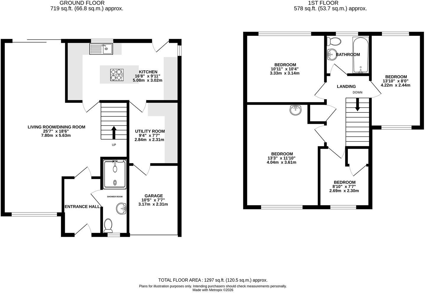 The Warren, Burgess Hill floorplan