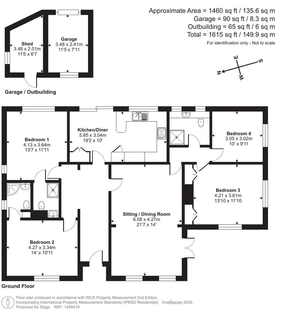 Shieling Road, Barnstaple floorplan