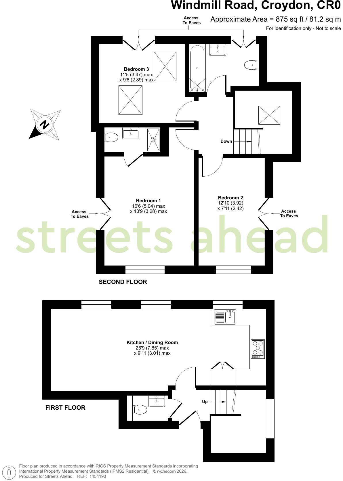 Windmill Road, Croydon, CR0 floorplan