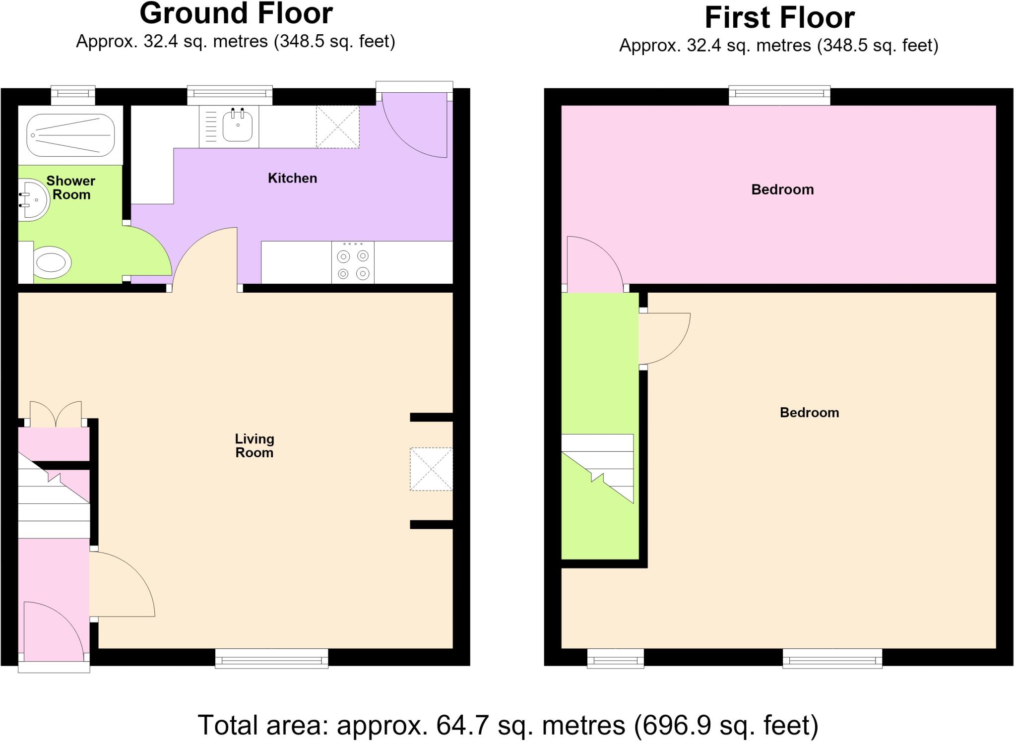 Garden View, Park Village, Haltwhistle, Northumberland, NE49 floorplan