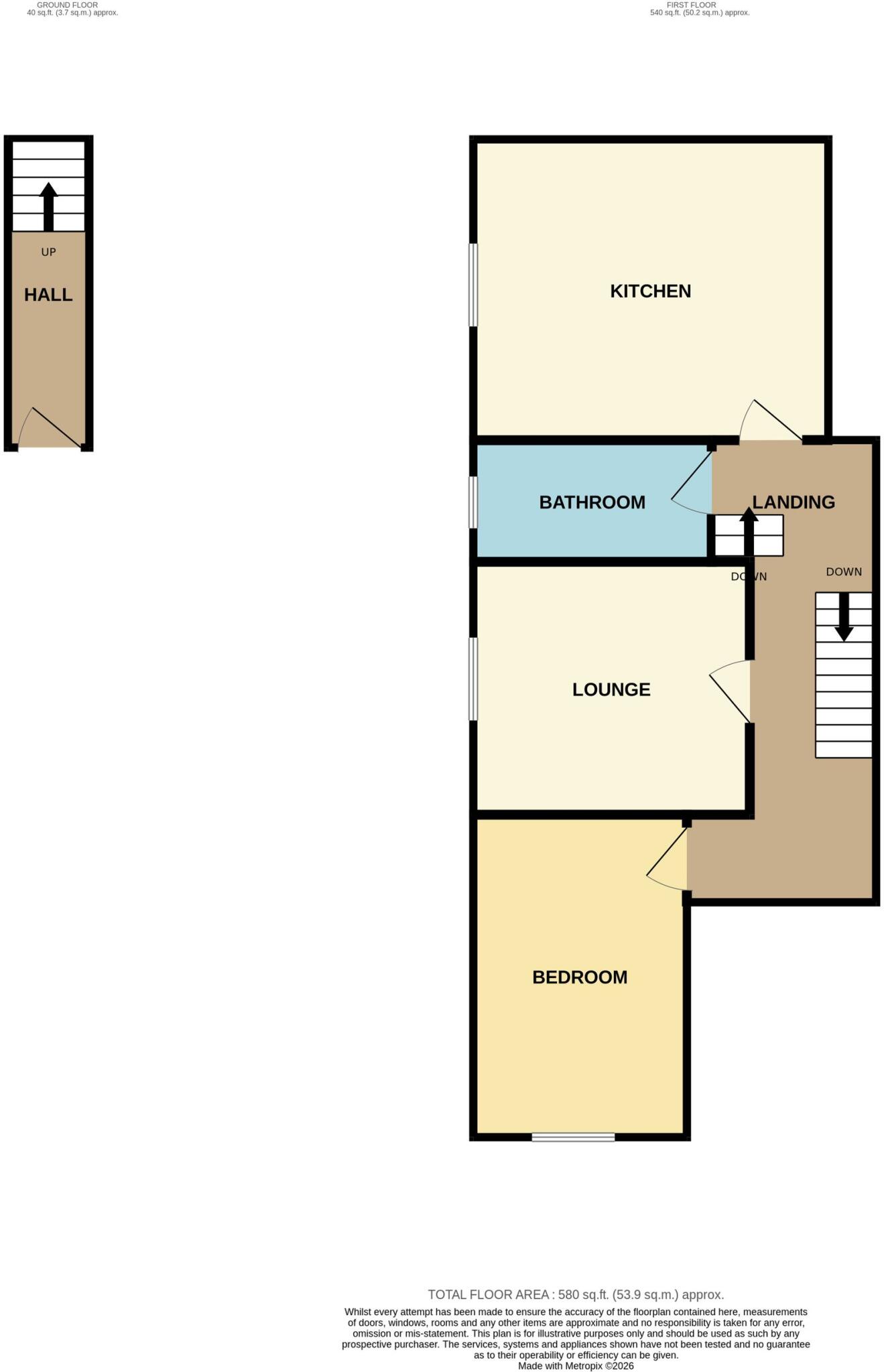 Mason Street, Middlesbrough, TS6 floorplan